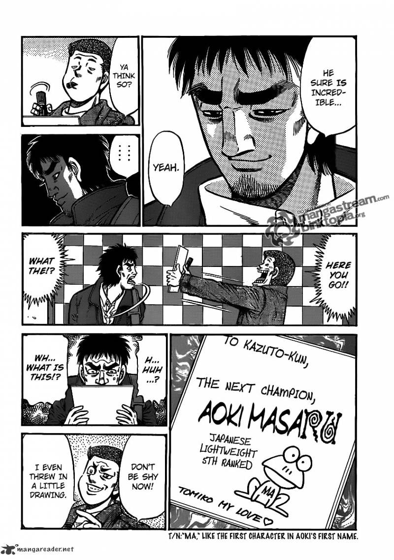 Hajime no Ippo: Fighting Spirit, Chapter 941 image 08